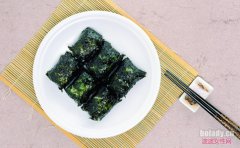 紫菜可提高性功能 效果堪比伟哥